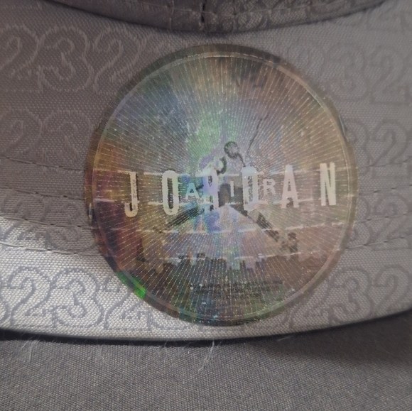 Jordan Kids Hat - Light Gray with Black Logo - Picture 3 of 4